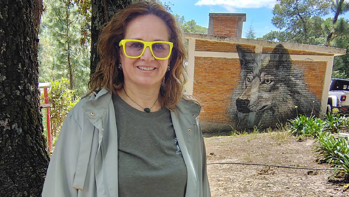 Irma Salcedo dirige el Santuario Extinción Cero en el Estado de México  | Foto:  Omar Brito
