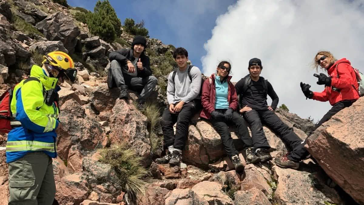 Los  jóvenes se habrían extraviado cerca de las 11 de la mañana. (facebook.com/PCJalisco19)