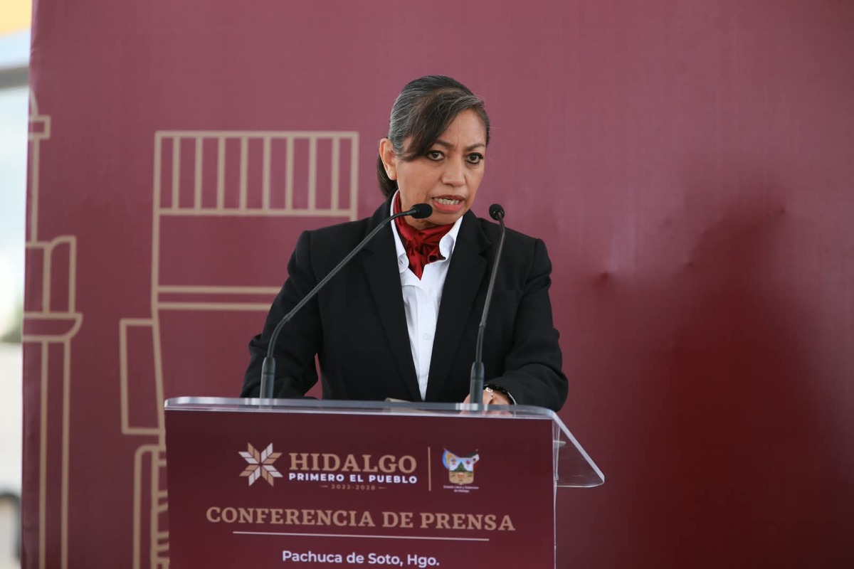Lyzbeth Robles Gutiérrez, Secretaria de Movilidad y Transporte del Estado de Hidalgo. (Jorge Sánchez)