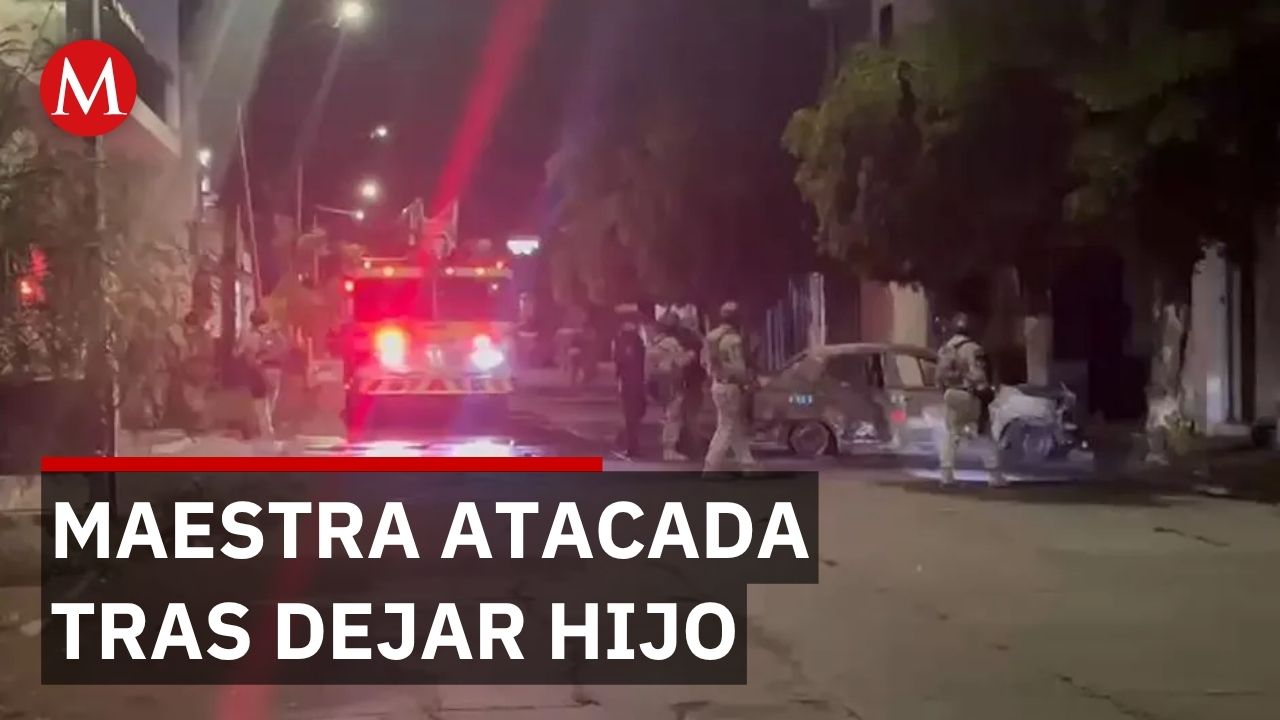 Maestra de kínder asesinada en Sinaloa mientras llevaba a su hijo a la escuela