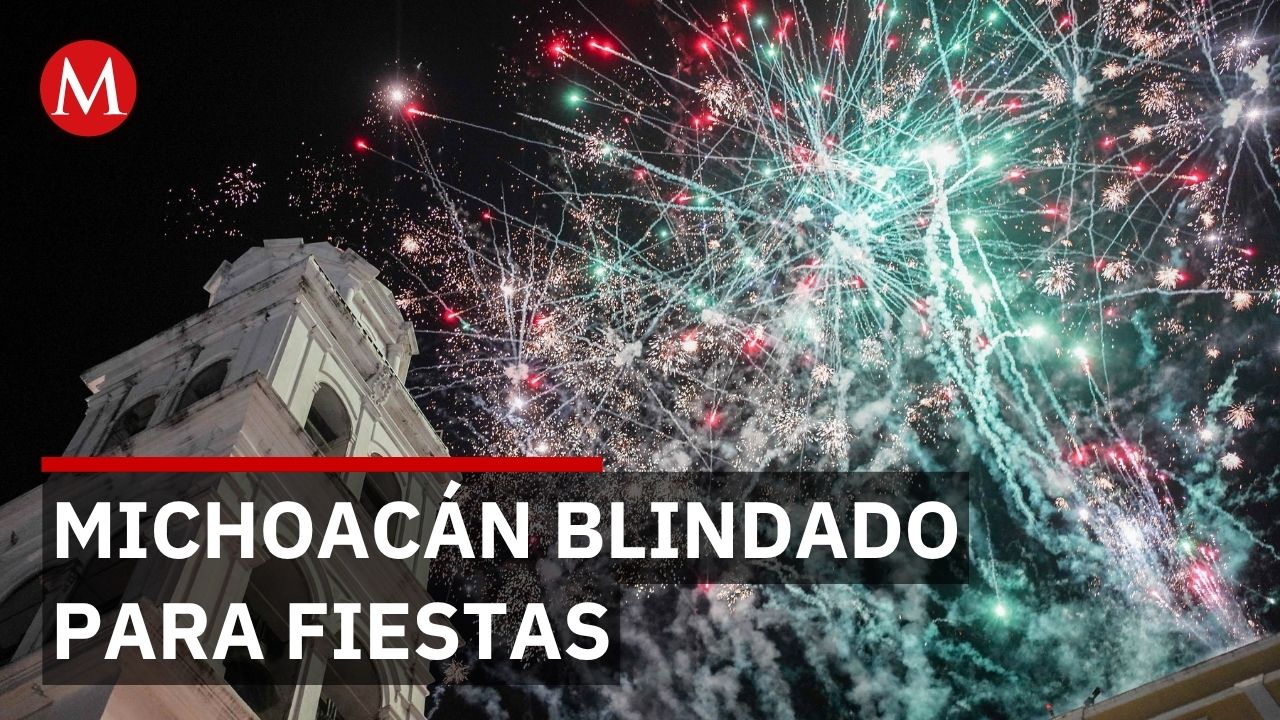 Michoacán reforzará la seguridad con 4 mil 800 elementos en festejos de independencia