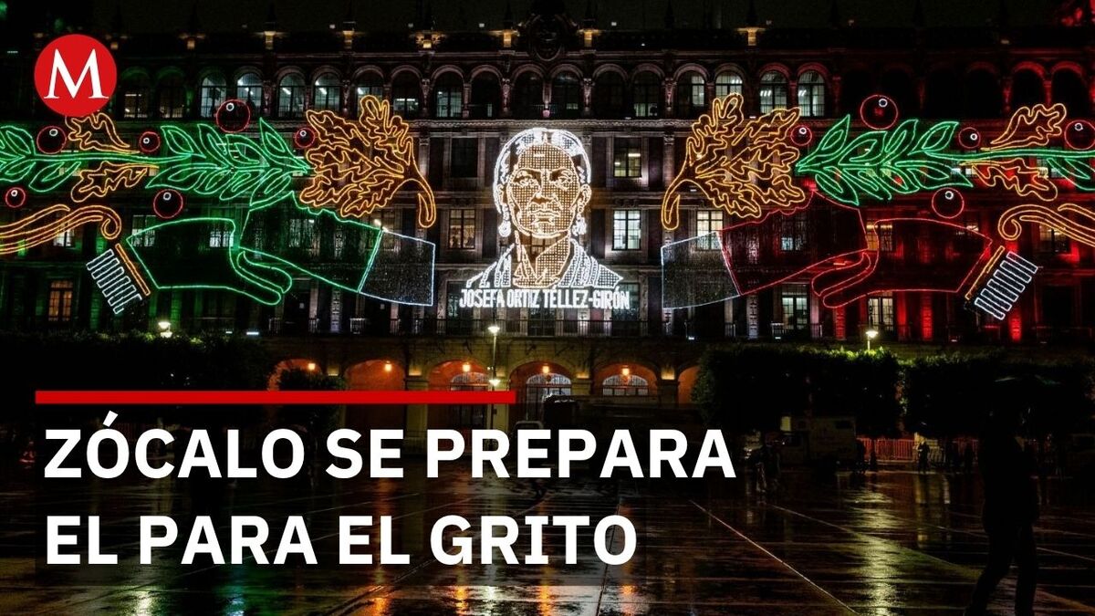 Miles de capitalinos se preparan para vivir la noche del grito en el Zócalo