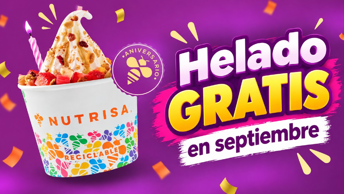 Así puedes obtener un helado gratis en Nutrisa | IA DISCOVER