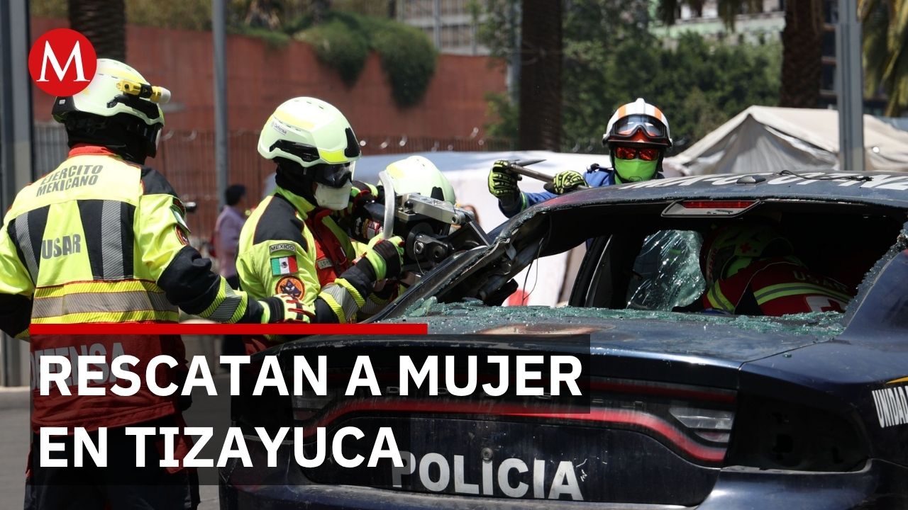 Rescatan a mujer desorientada con lesiones graves en Tizayuca, Hidalgo