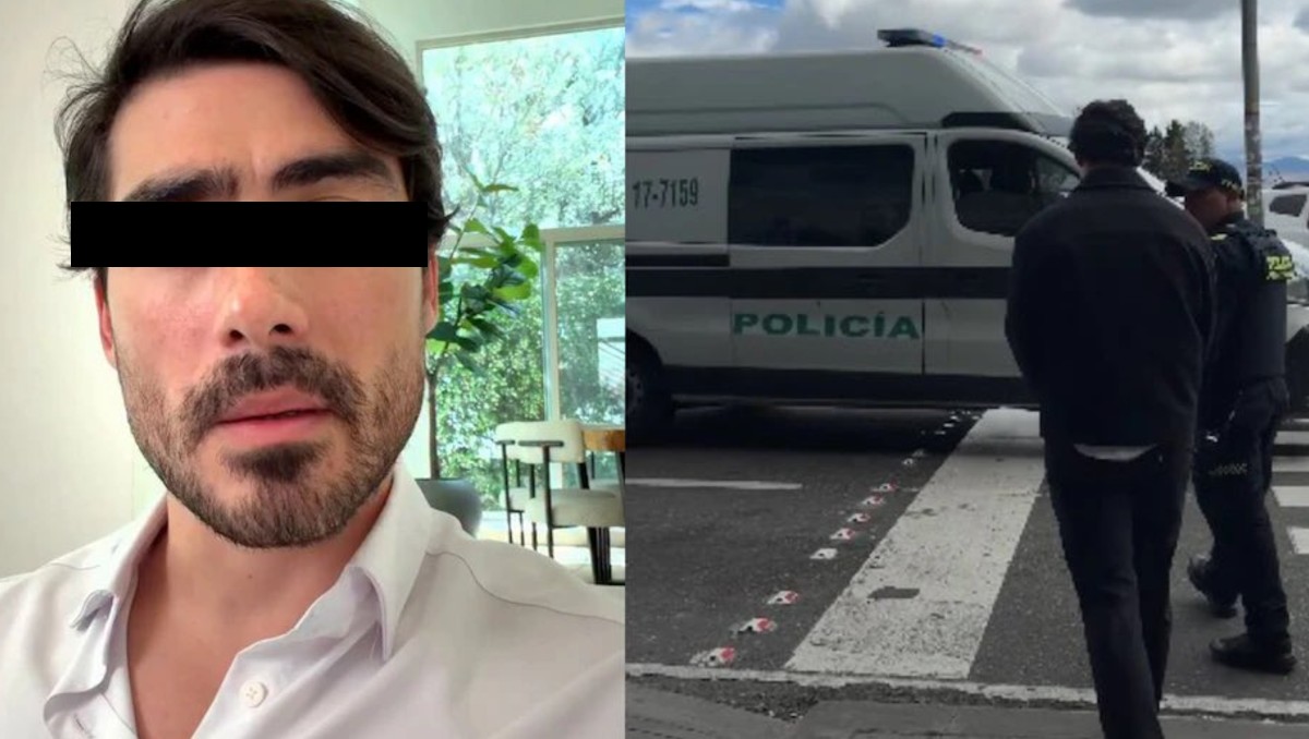 Samuel Adrián fue detenido en un aeropuerto de Colombia. | X: Abdelaespriella