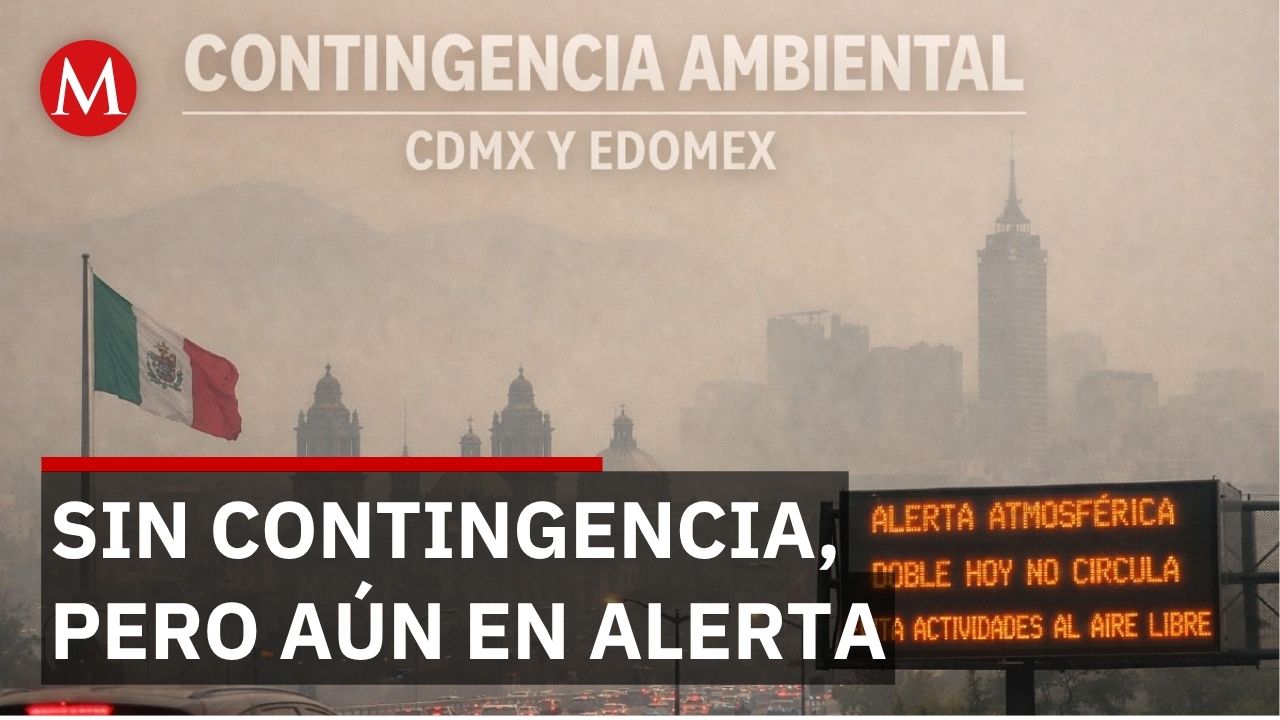 Suspenden la fase 1 de contingencia en CdMx, pero el programa de 'Hoy no circula' continuará activo