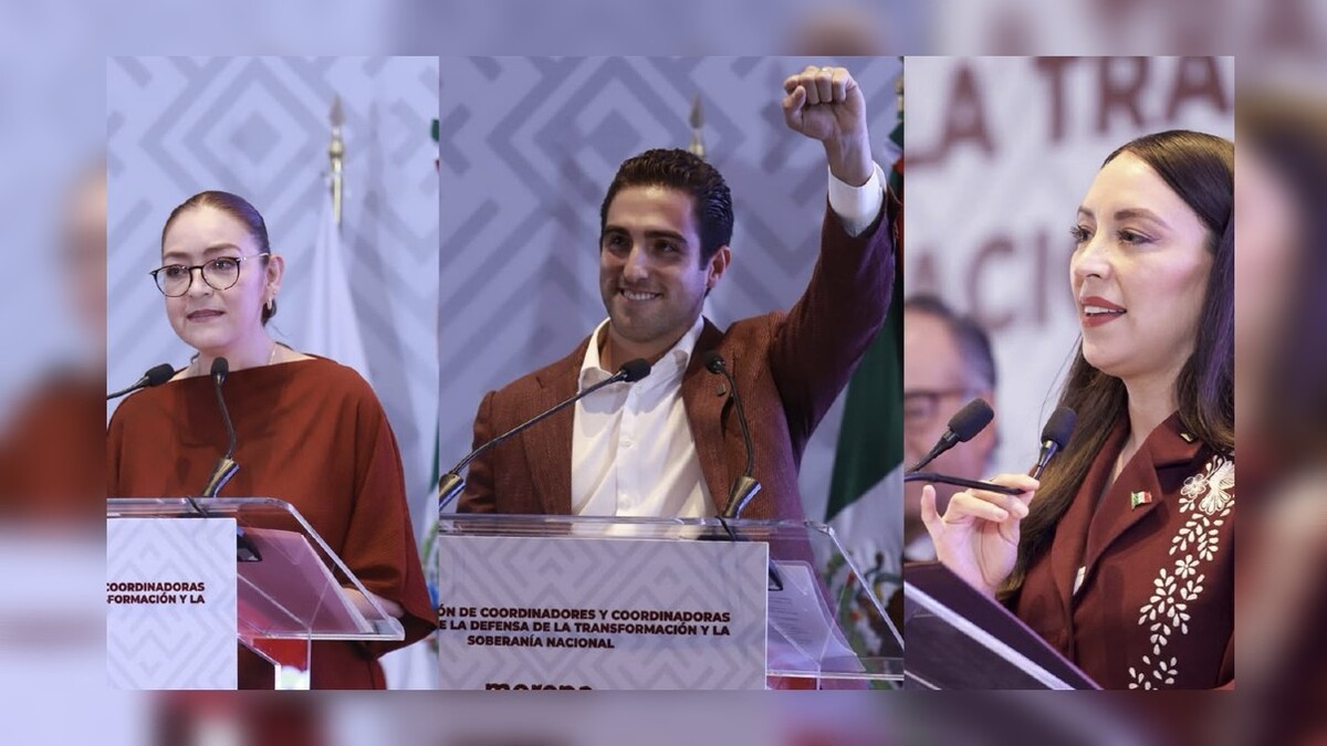 Los tres aspirantes dijeron defenderán el movimiento en cada uno de los estados. (Foto: Juan Carlos Bautista y Armando Martínez)