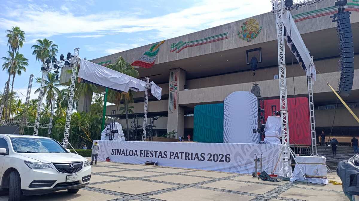 Culiacán alista la celebración del Grito de Independencia tras dos años a oscuras por la violencia.