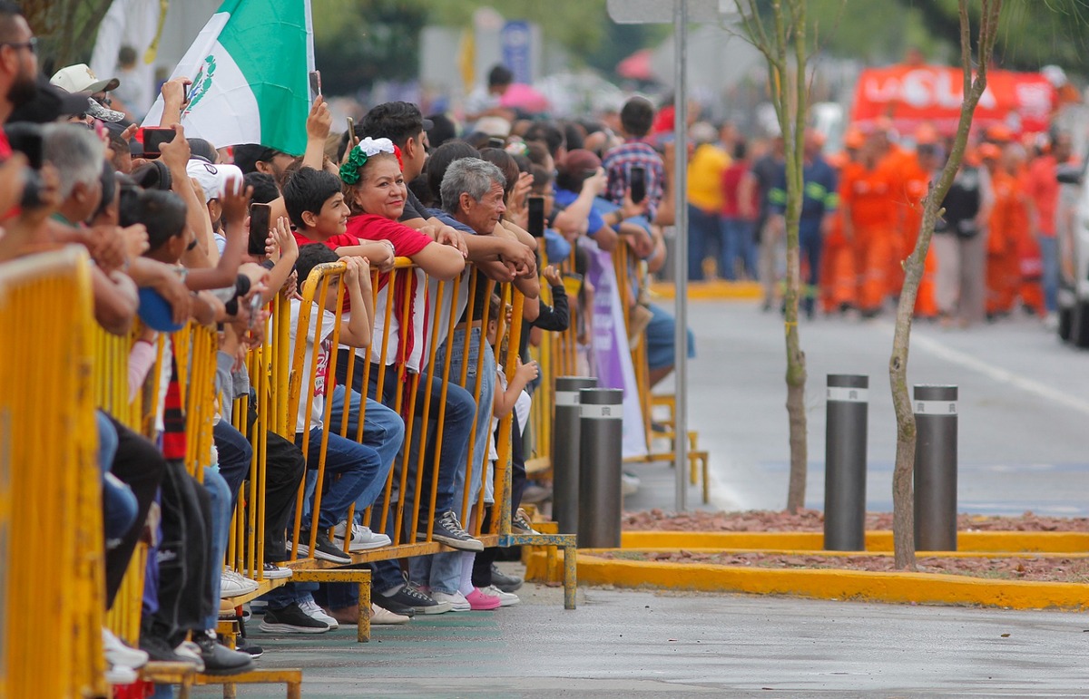 Desfile de la Independencia en Torreón 2025. | Foto: Manuel Guadarrama