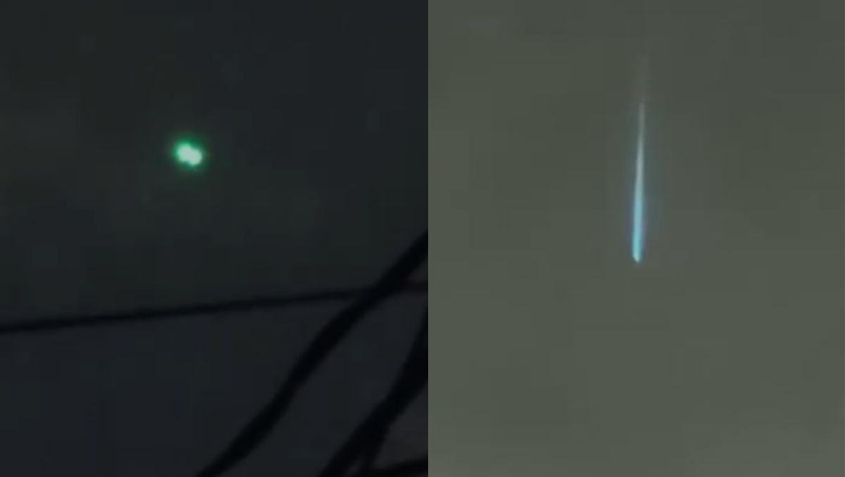 El destello fue visible desde diversos puntos de la zona metropolitana durante la noche del lunes. Especial