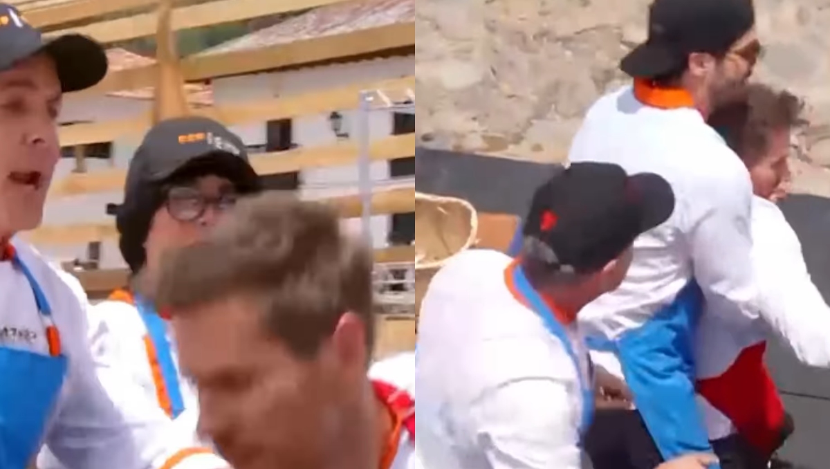 Escándalo en Top Chef VIP. Miguel Arce y Carlos Ponce protagonizan fuerte PELEA en plena competencia | Redes sociales