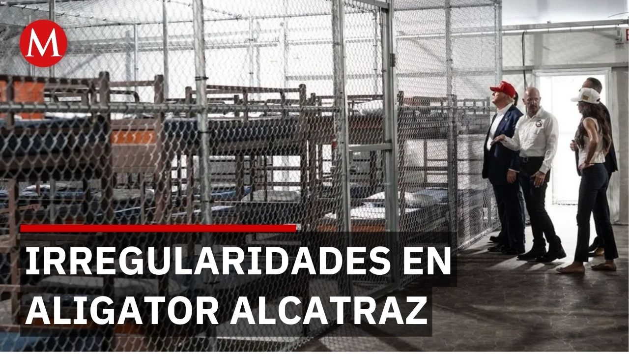Irregularidades en centro de detención: 80 migrantes en jaulas de metal