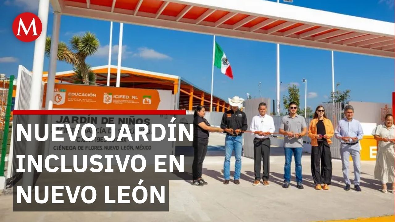 Nuevo jardín inclusivo en Ciénega de Flores atiende a niños con discapacidad
