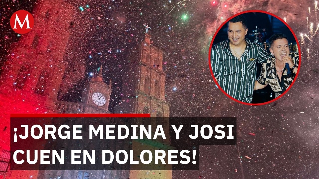 Jorge Medina y Josi Cuen tocarán en Dolores Hidalgo tras Grito de Independencia