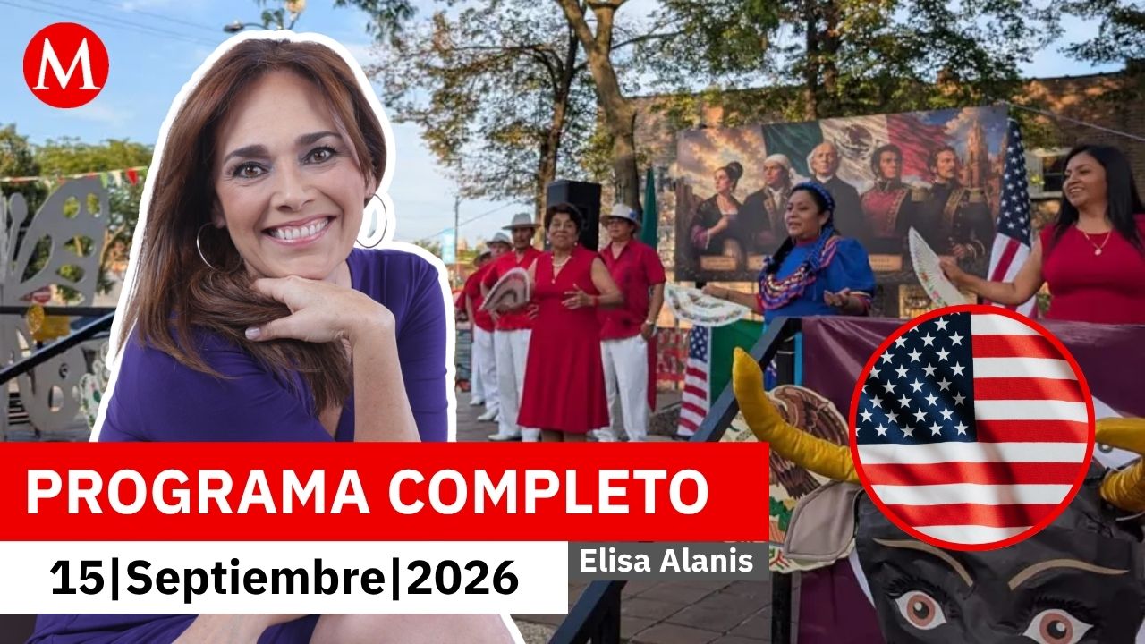 Mexicanos en EU celebran la independencia de México | Elisa Alanís, 15 de septiembre de 2026
