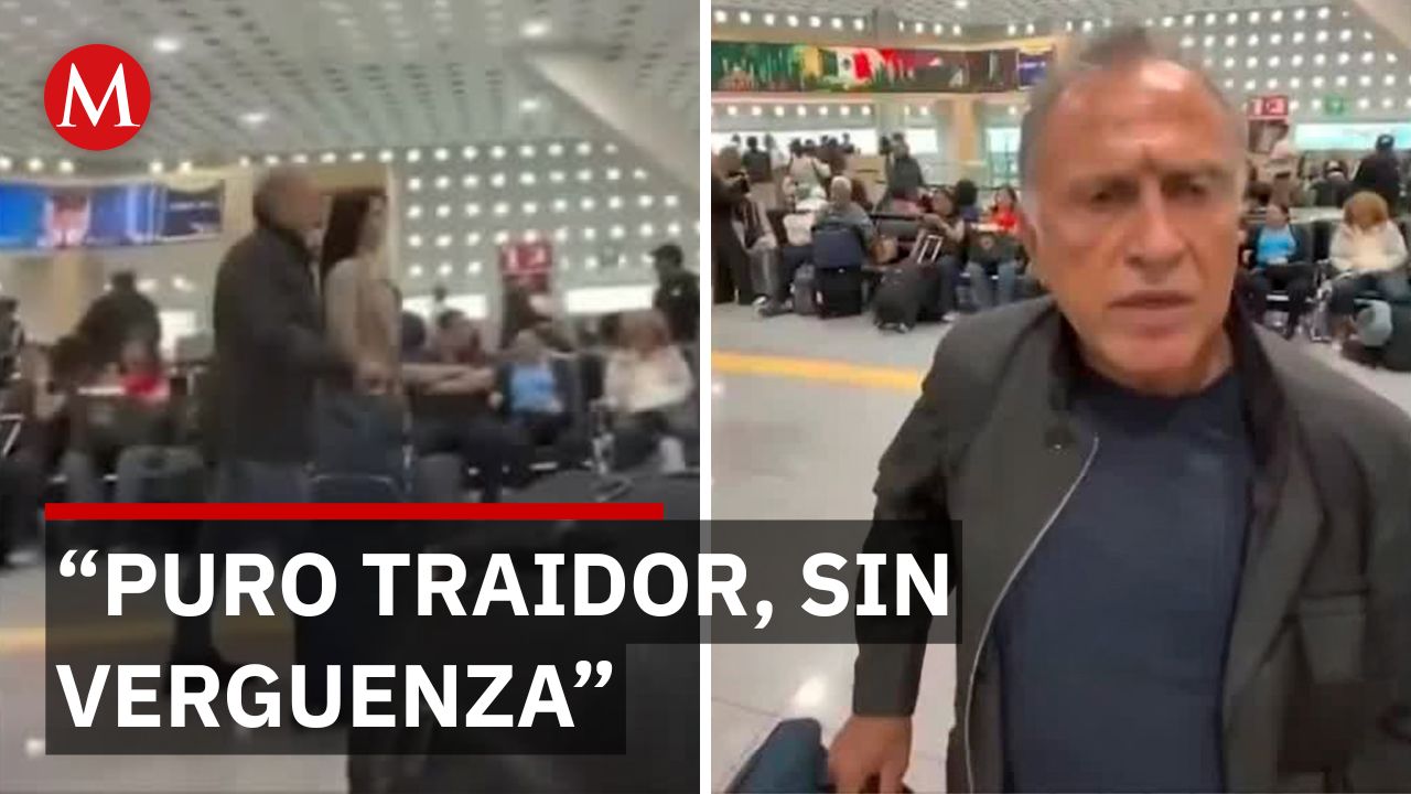 Miguel Ángel Yunes, exgobernador de Veracruz, es acusado de traidor en el AICM