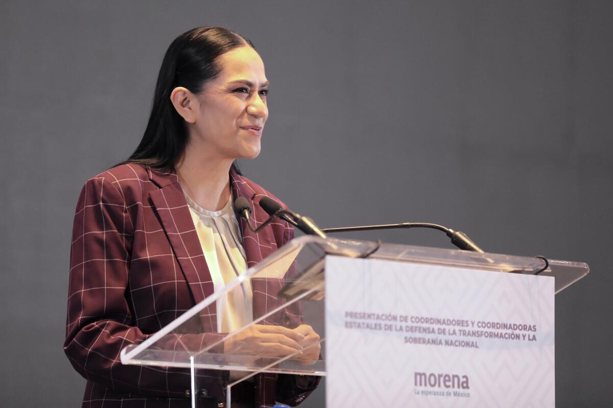 Montiel Reyes llamó a la militancia a mantener el trabajo de unidad territorial. | Foto: Especial