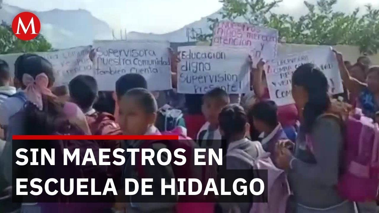 Padres cierran primaria en Hidalgo por falta de maestros