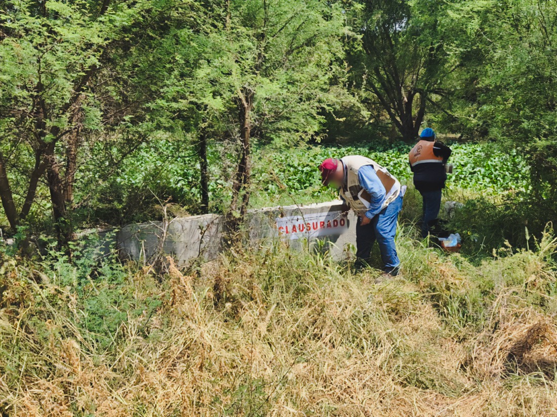 Profepa clausura actividad de Simas Sabinas por tirar aguas residuales.| Fotos: Cortesía Profepa