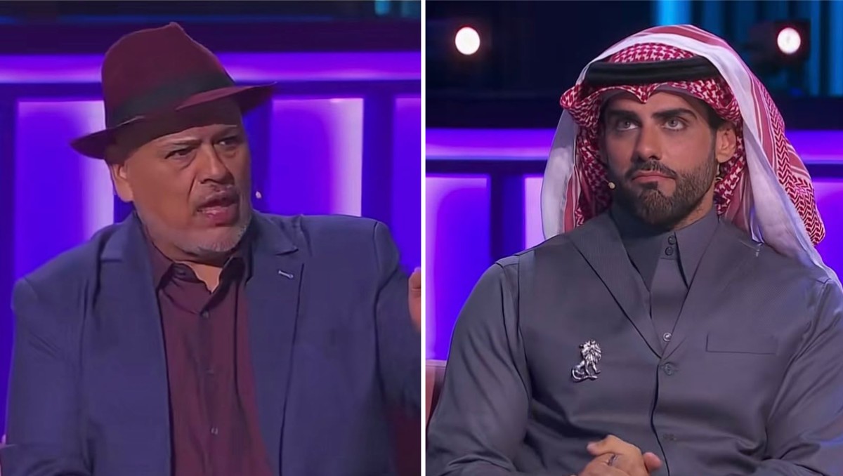 René Franco encara a Masad Al-Tamimi (Captura)