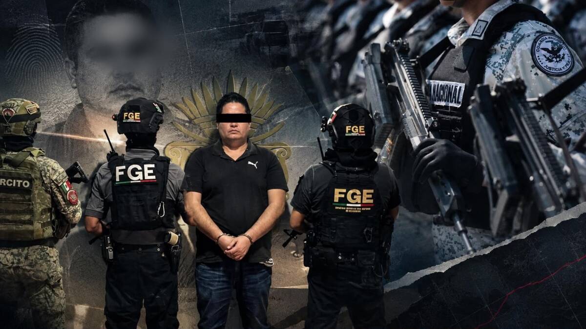 Said Sánchez Sandoval se encuentra detenido | Diseño: Rafael Mejía creada con IA.