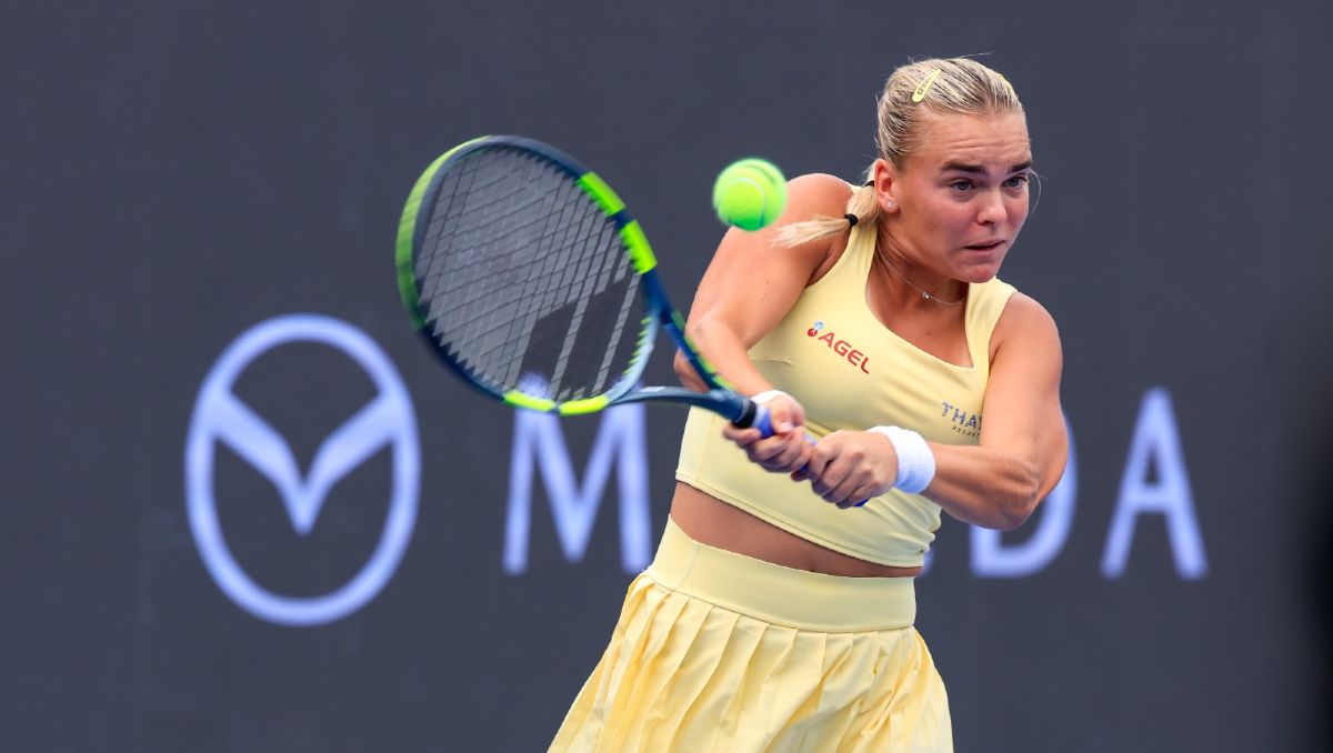 Sara Bejlek cumple con las expectativas y llega a semifinales. (Cortesía)