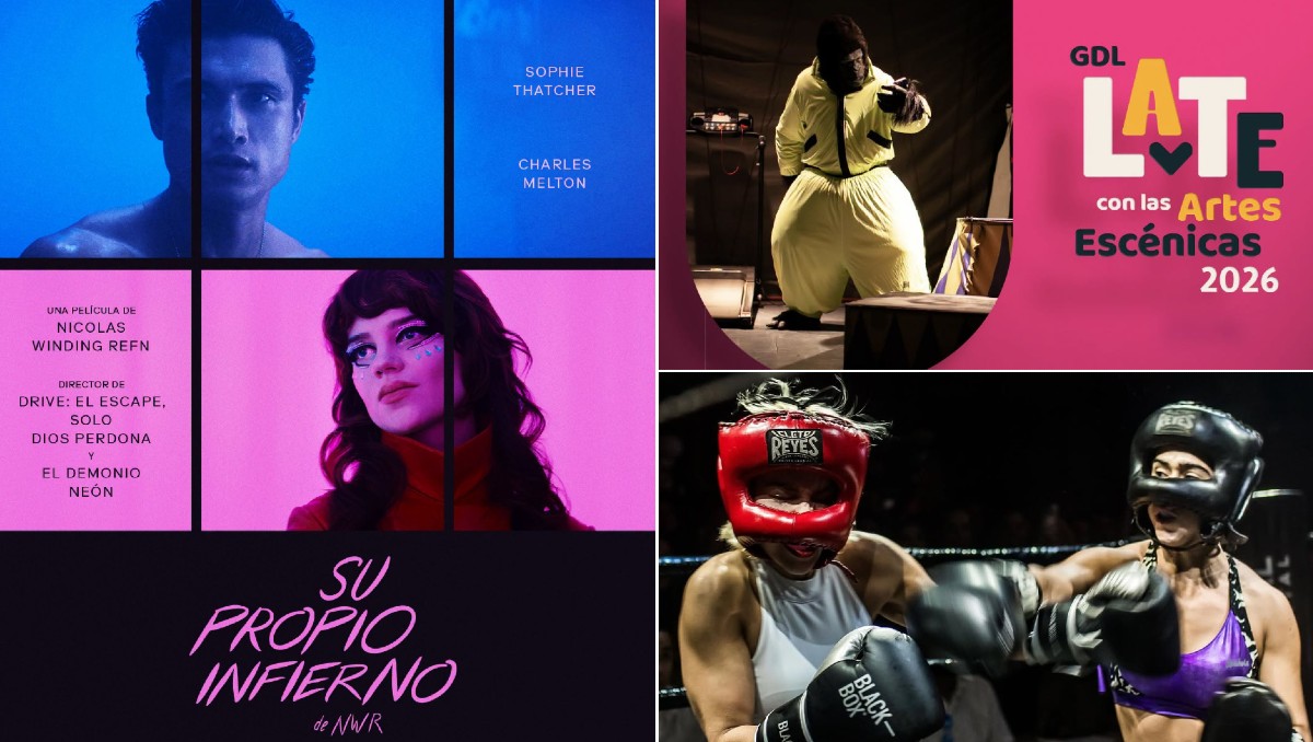 Un poco de todo esta semana en Guadalajara en la agenda de eventos (Facebook Cineteca, Cultura GDL y Cortesía Fight Night)