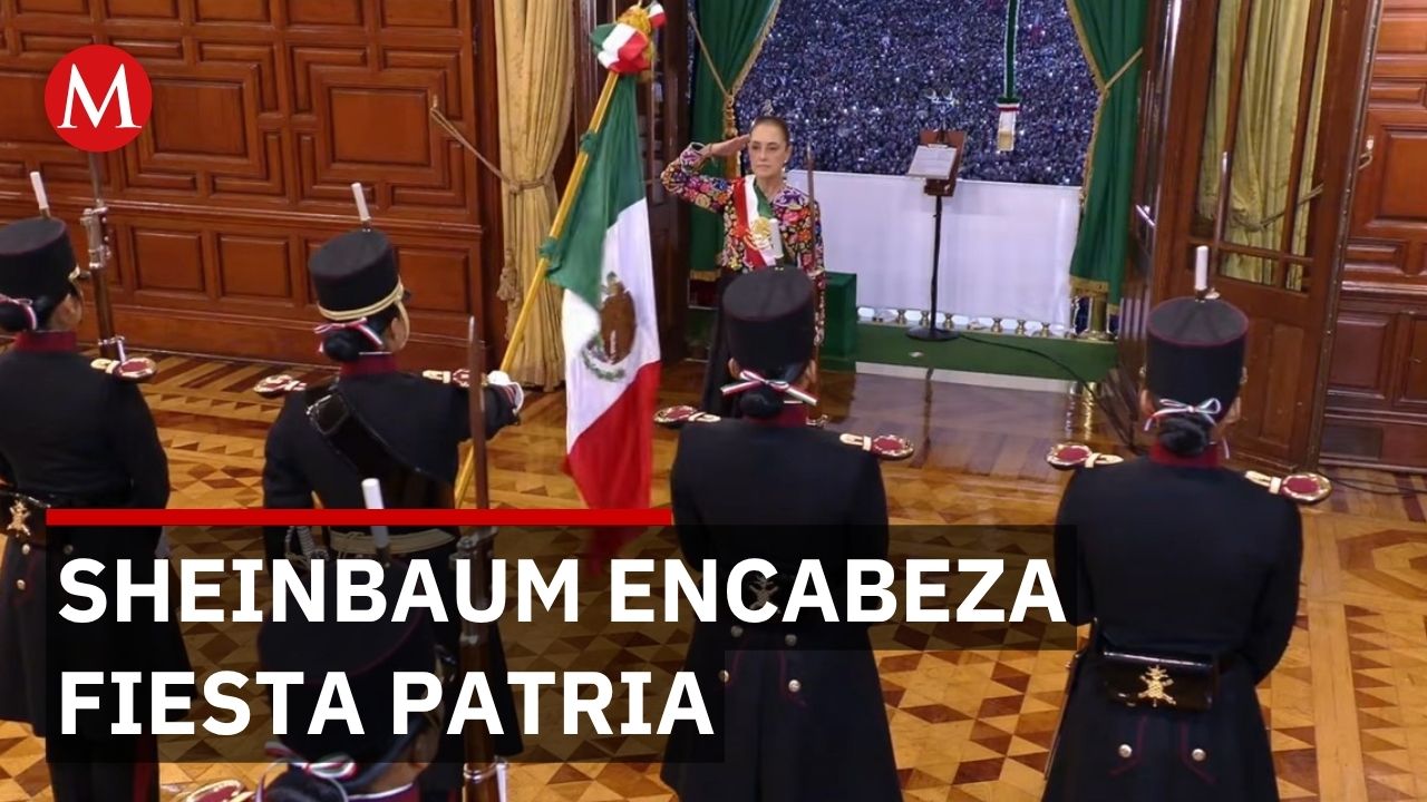 Sheinbaum da el Grito de Independencia 2026 desde el Zócalo de CdMx