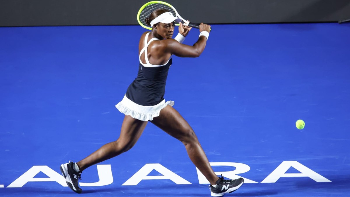 Sloane Stephens da la sorpresa en Guadalajara Open y se instala en Cuartos de Final (Cortesía)
