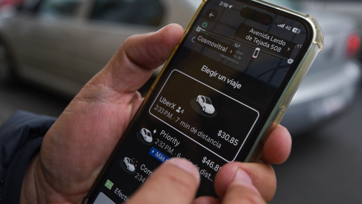 Uber cumple 13 años en este 2026 de su entrada de operaciones en México. | Foto: Cuartoscuro