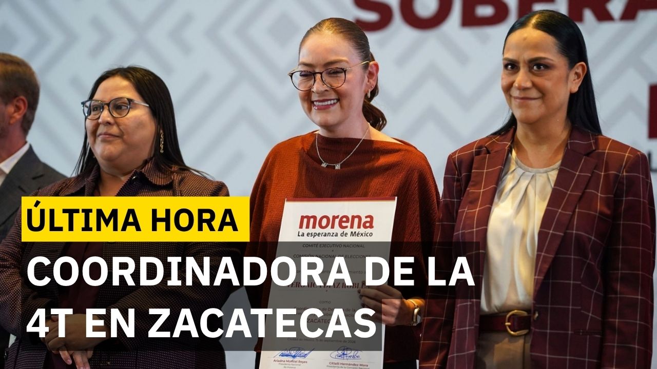 Verónica Díaz es designada Coordinadora de Defensa de la 4T en Zacatecas