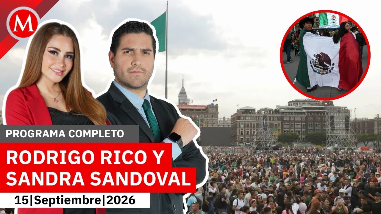 El Zócalo se prepara para el Grito de Independencia | Milenio Noticias, 15 de septiembre de 2026