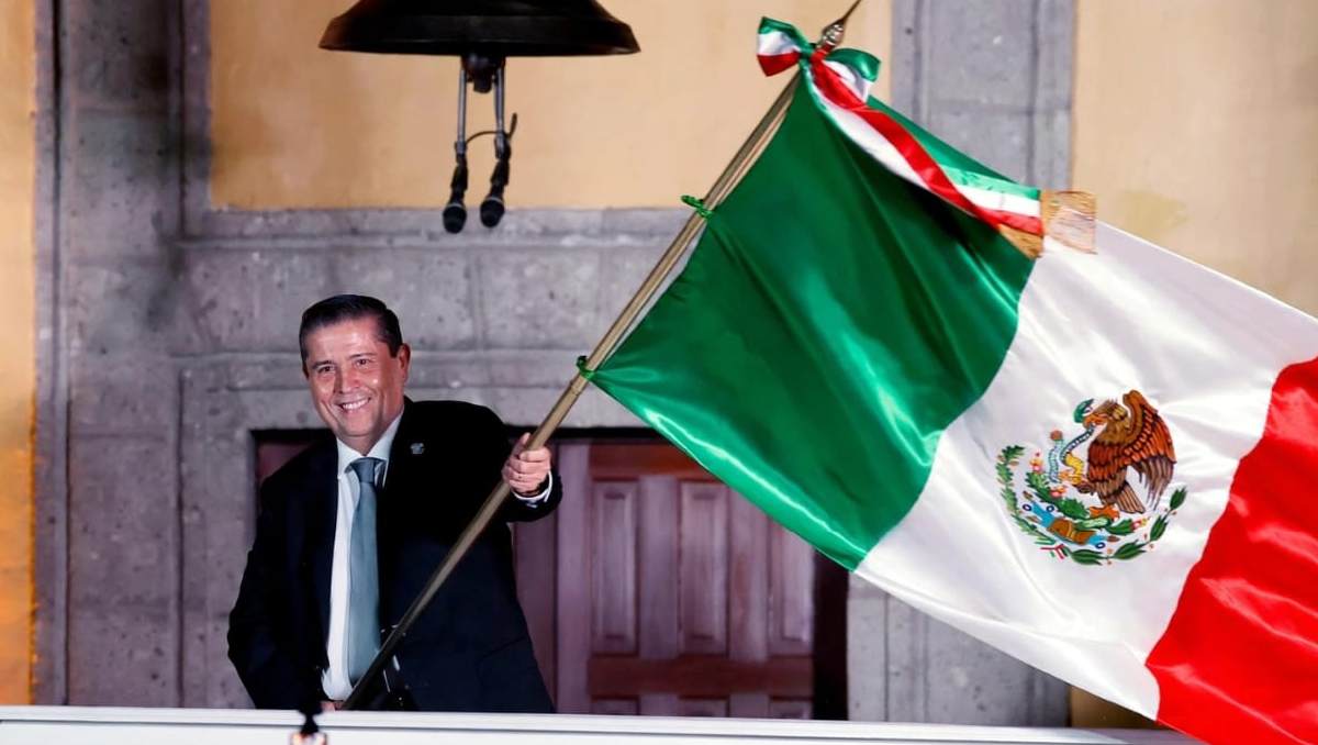 El alcalde Giovani Gutiérrez encabezó las actividades por las Fiestas Patrias en Coyoacán. | Especial