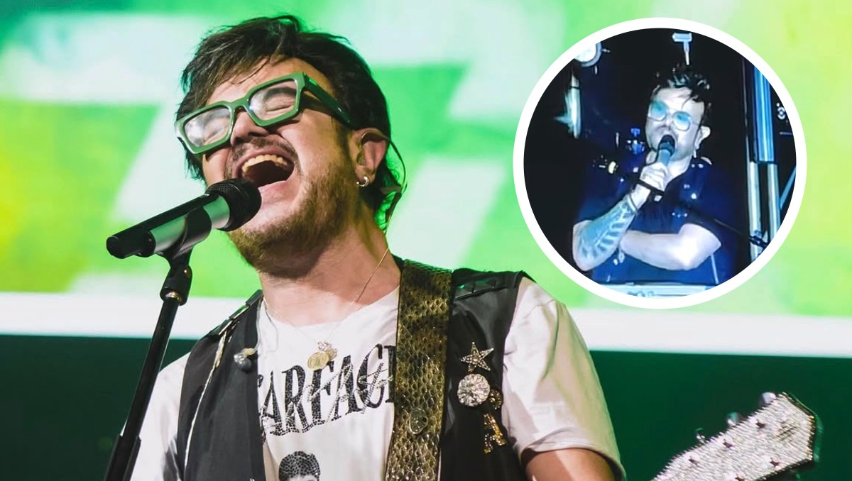 Aleks Syntek desata controversia por discurso en concierto (IG: @syntekoficial)