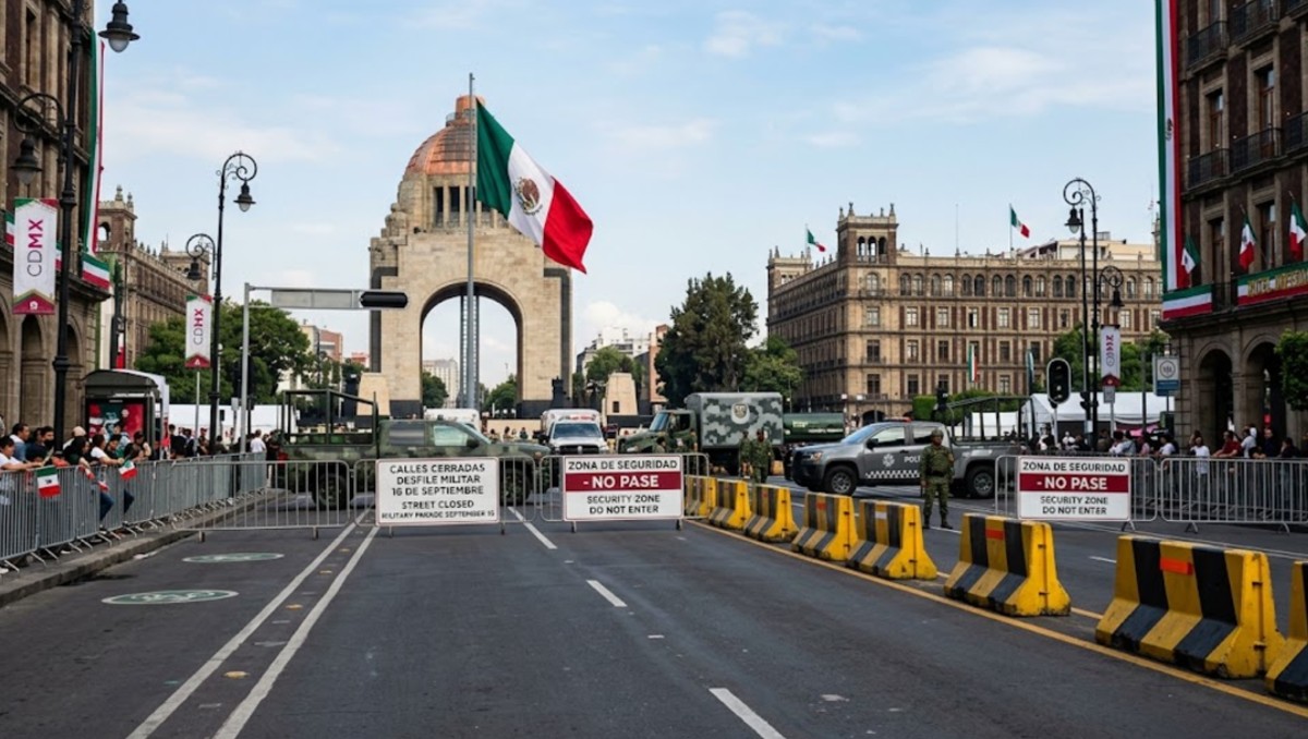 Calles cerradas en CdMx por desfile militar del 216 aniversario de la Independencia de México | IA Discover