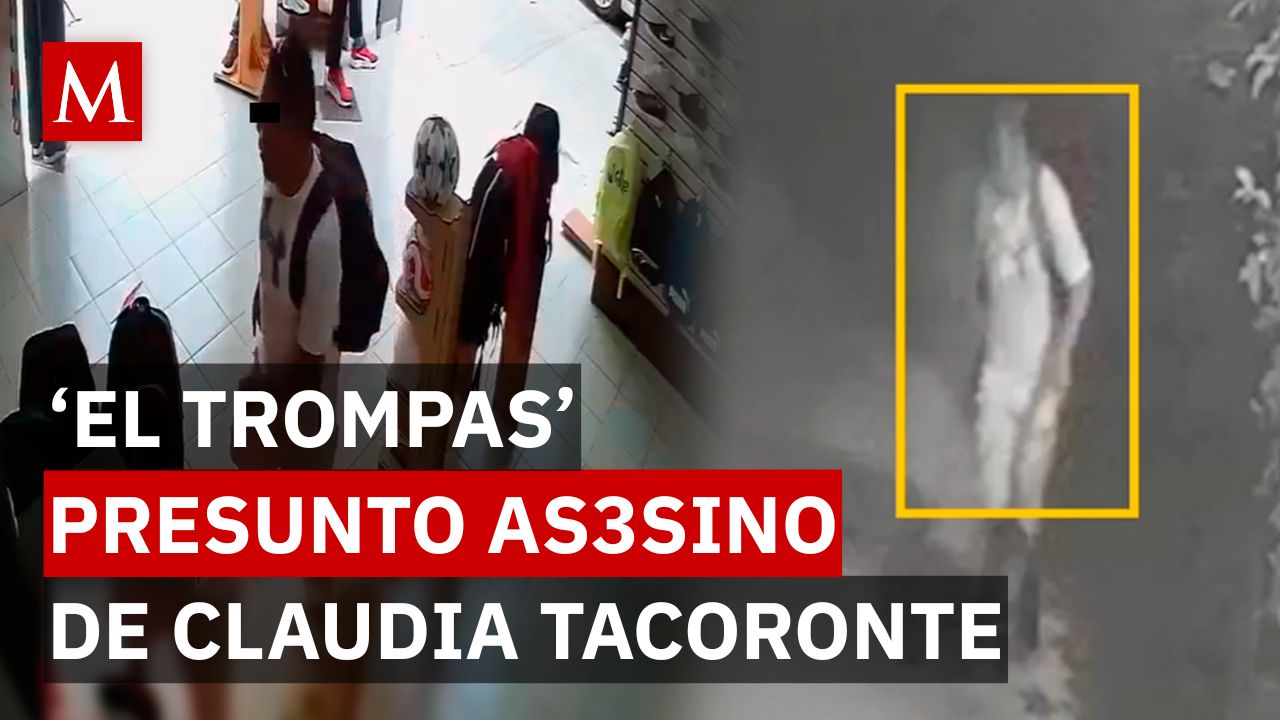 ¿Qué captaron las cámaras? Así rastrean al sospechoso del feminicidio de Claudia Tacoronte