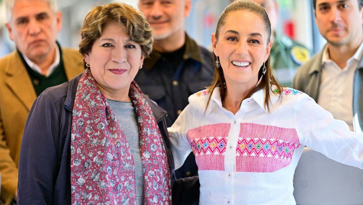 Claudia Sheinbaum y Delfina Gómez coordinan distintos proyectos para mejorar el Edomex. | Foto: Especial