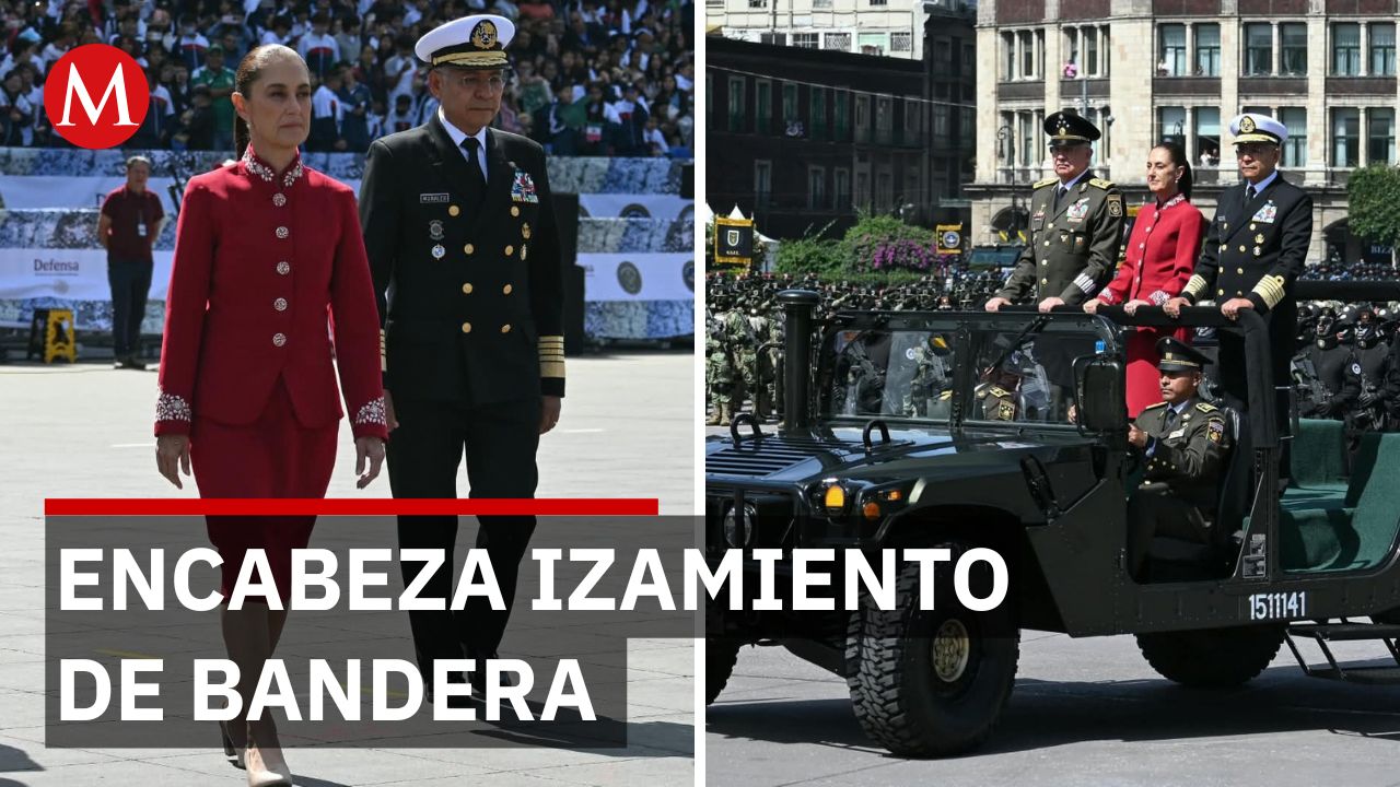 Desfile Militar 2026: Sheinbaum encabeza el pase de revista a las Fuerzas Armadas