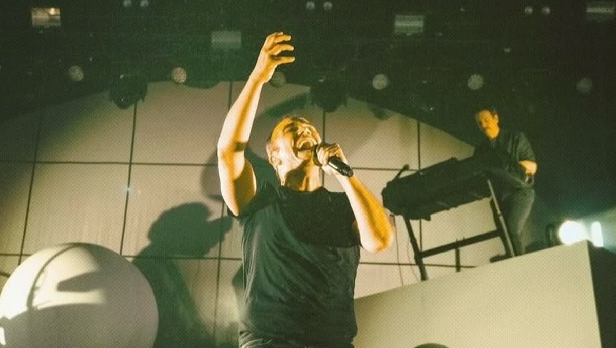 El vocalista de Future Islands. | Especial