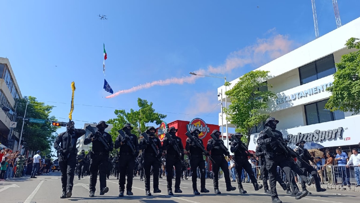 En total participaron mil 198 elementos de seguridad. | Especial