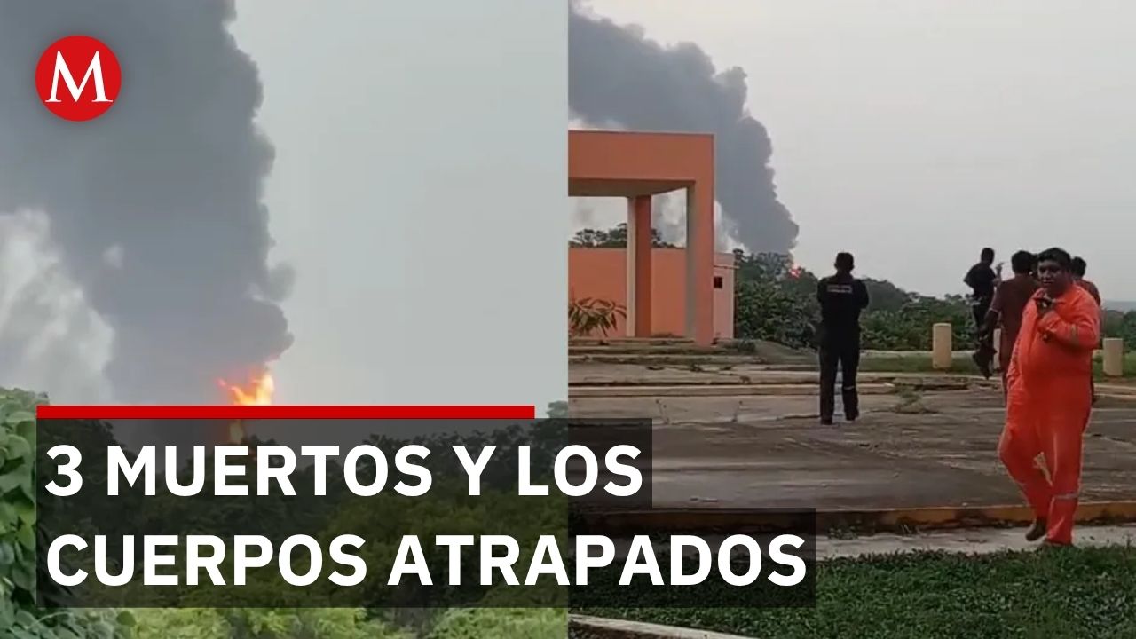 Explosión en planta de Jaltipan mata a 3 personas; autoridades no recuperan cuerpos