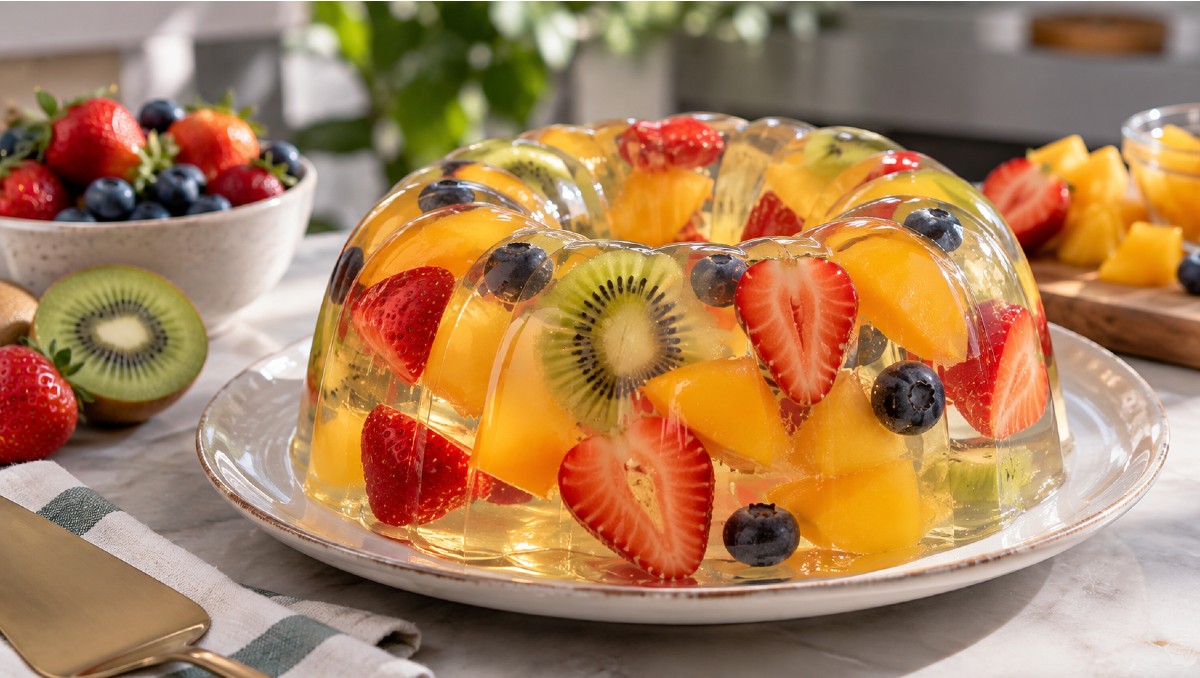 Gelatina encapsulada de frutas: truco para que no se vaya al fondo | IA DISCOVER