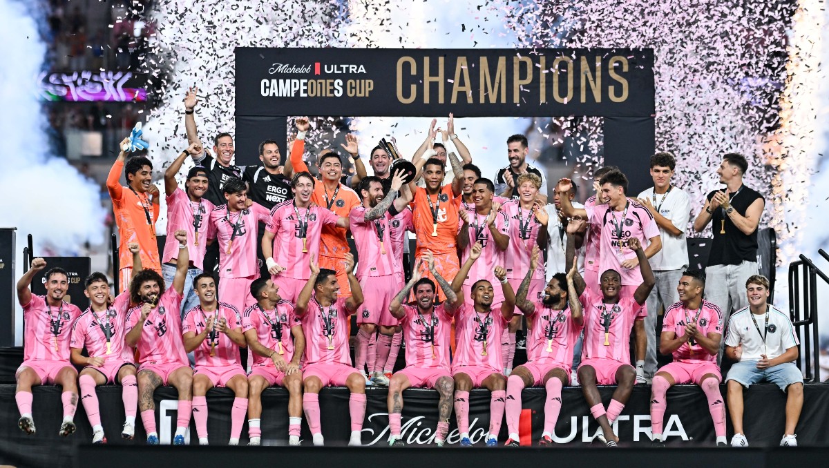 Con gol y asistencia de Messi, Inter de Miami le gana la Campeones Cup a Cruz Azul (Imago7)