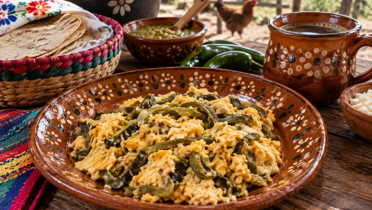 Huevo con rajas: ¿Qué ingredientes lleva? | IA