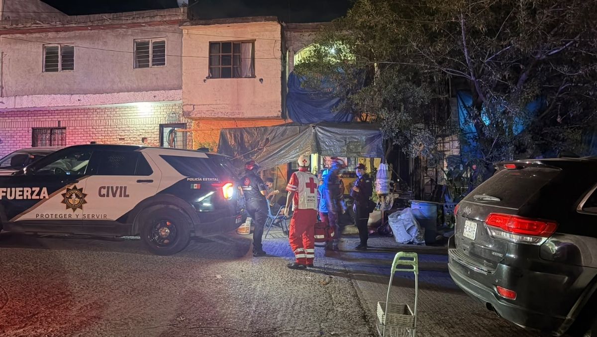 El lesionado fue atendido por paramédicos. Foto: Susana Paredes