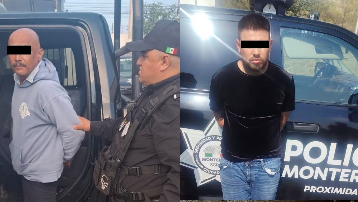 Los dos fueron detenidos en hechos diferentes. Foto: Especial
