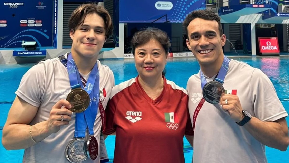 Ma Jin busca el oro olímpico que le falta como entrenadora en México (Instagram @inde.nl)