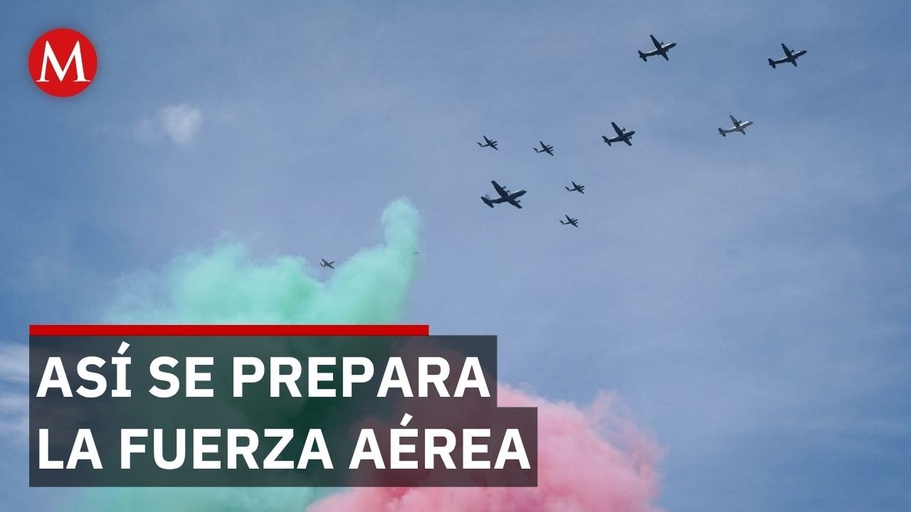 Milenio viaja en caza durante Desfile Cívico Militar en CdMx
