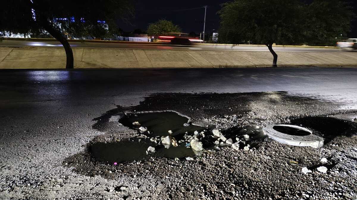 Ocurrió a la altura de la colonia Nueva Laguna Norte, un tramo desolado y oscuro. | Alejandro Escobedo