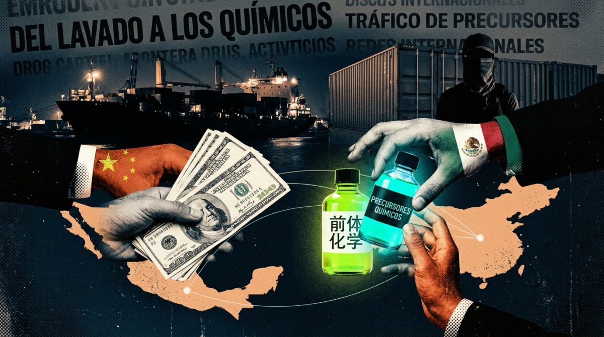 La participación de personas de origen chino en los cárteles mexicanos ha evolucionado | Diseño: Inteligencia Artificial